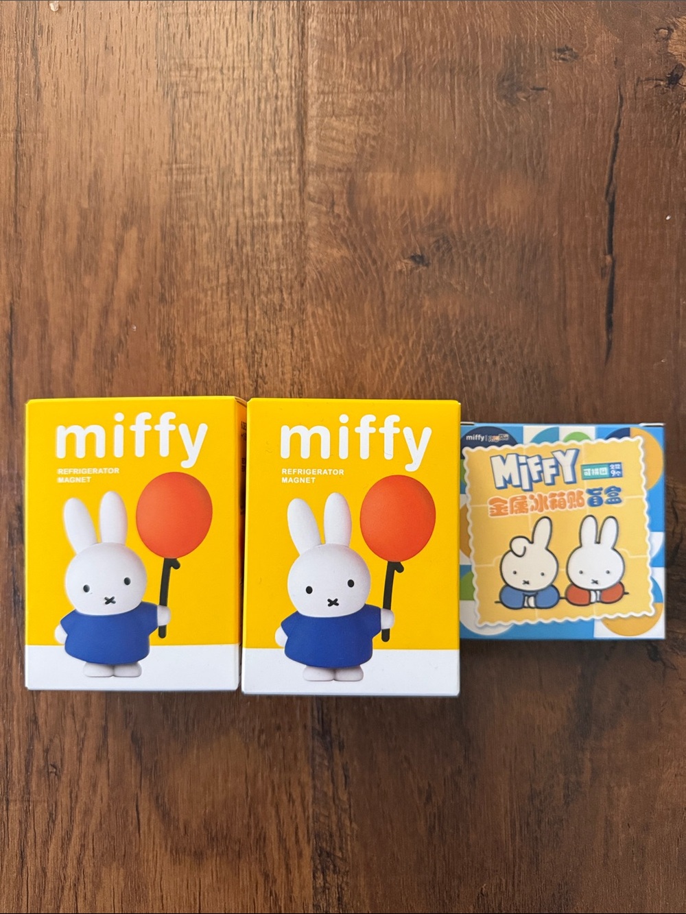 Miffy magnets. 3 pack